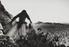 Graciela Iturbide, Mujer ángel, Desierto de Sonora, México (Angel Woman, Sonora Desert, Mexico), 1979, Photogravure