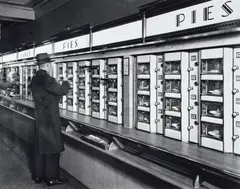 Automat, 977 Eighth Avenue by Berenice Abbott, 1936, Gelatin silver print, printed later, sold Jun 2019