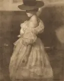 Heinrich Kühn, Tonwertstudie III (Study in Tonal Values III), Mary Warner, 1908, Photogravure