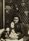 Lewis Hine, Italian Mother and Child, Ellis Island