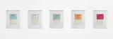 Anne Collier, Relevance, Supposition, Connection, Viewpoint, Evidence from Questions, 2011, Five chromogenic prints