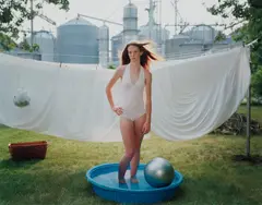 Angela Strassheim, Untitled (Alicia in the Pool) from Pause, 2006, Chromogenic print