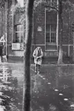 Henri Cartier-Bresson, Alberto Giacometti, rue d'Alésia, Paris