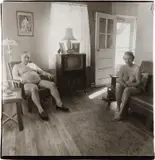Diane Arbus, Retired man and his wife at home in a nudist camp one morning, N.J., 1963, Gelatin silver print, printed 1966-1970