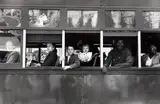 Trolley, New Orleans by Robert Frank, 1955, Gelatin silver print, printed circa 1986, sold Oct 2019
