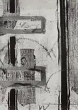 Los Angeles by Aaron Siskind, 1949, Gelatin silver print, sold Oct 2019