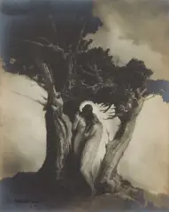 Anne Brigman, The Heart of the Storm, 1910, Gelatin silver print