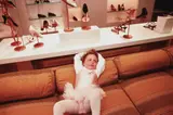 Lauren Greenfield, Phoebe, 3, at the VIP opening of Barney's Department Store, Beverly Hills, 1994, Dye destruction print