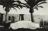Covered Car— Long Beach, California by Robert Frank, 1955-1956, Gelatin silver print, printed circa 1977, sold Oct 2019