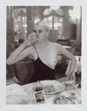 The Naked Truth by Helmut Newton, 1997, Unique Polaroid print, offered Oct 2019