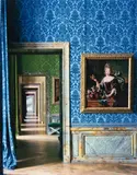 Robert Polidori, Anne Louise Bénédicte de Bourbon, Duchesse du Maine, Attributed to Francois de Troy, Salle Les Princesses Royales (86) and ANR.02.004, Salles du XVII, Aile du Nord, 1er Etage, Versailles, 1984, Fujicolor Crystal Archive print
