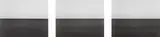 Baltic Sea, Rügen by Hiroshi Sugimoto, 1996, Gelatin silver print triptych, offered Oct 2019