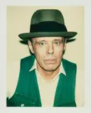 Joseph Beuys by Andy Warhol, 1980, Unique Polaroid print, sold Oct 2019