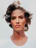 Larry Sultan, Woman in Curlers from The Valley