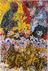 Dinh Q. Lê, Untitled (Villagers), 2007, Cut and woven chromogenic prints and linen tape