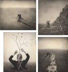 Selected Images by Robert ParkeHarrison and Shana ParkeHarrison, 2002-2005, Four photogravures, sold Oct 2019
