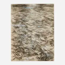 Rex Ashlock, Ocean, 1979, charcoal and chalk on paper