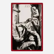 Fariba Hajamadi, The World, 1995, gelatin silver print, collage and acrylic on artist's board