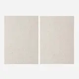 Karin Sander, Wallpaper Piece, 1998, woodchip wallpaper in two parts