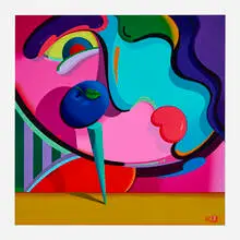 Jeffery Downs, Well-Balanced Diet, 1992, acrylic on canvas