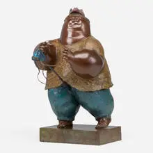Bruno Luna, Untitled, patinated bronze