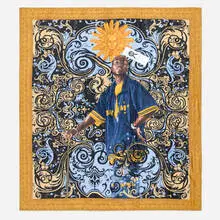 Kehinde Wiley, WOW (Works on Whatever) Project beach towel, 2008, digital print on brushed cotton towel