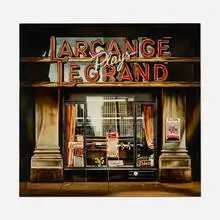 Peter Palombi, Maurice Larcange Plays Le Grand, c. 1974, acrylic on board
