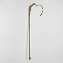 Jay Heikes, Road Gear for the Sixth-Re-Telling (Hook), 2006, bronze with gold pigment