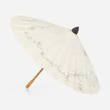 Rirkrit Tiravanija, Untitled, 1999 (Further East), 1999, ink on paper and wood umbrella