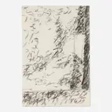 Ursula von Rydingsvard, Untitled, charcoal on paper