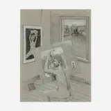 Michael Melle, Untitled, colored pencil on paper
