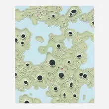 Alexander Ross, Untitled, 2002, flashe, ink and graphite on paper