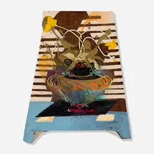 Daphne Arthur, Untitled, 2011, oil and oil clay on canvas construction