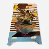 Daphne Arthur, Untitled, 2011, oil and oil clay on canvas construction