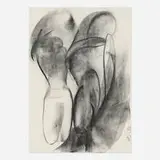 Terry Rosenberg, Untitled, 1985, charcoal on Fabriano
