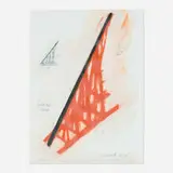 Cristos Gianakos, Untitled (Rose Hill Project, Fordham University), 1983, oil pastel and graphite on paper