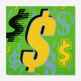 Steve Kaufman, Dollar Sign