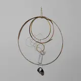 Katja Strunz, Umwandlung ähnlicher elemente, c. 2004, metal assemblage