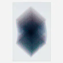 Michael DeLucia, The Sound of Music, 2016, ink on Mylar