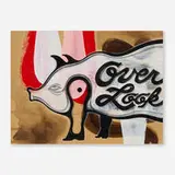 Warren Dykeman, Over Look, 2006, ink, graphite and acrylic on paper laid to Masonite