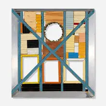Karsten Konrad, Petit Portal, 2005, wood, Formica, cardboard, hot glue and metal