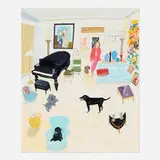 Maira Kalman, Betsy Miller’s House, 2000, gouache on paper