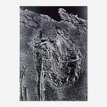 Daniel Lefcourt, Anti-scan, 2015, pigment and urethane-acrylic binder on canvas