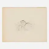 Berthe Morisot, Young Woman Reclining, etching