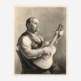 Thomas Hart Benton, The Hymn Singer (Burl Ives)