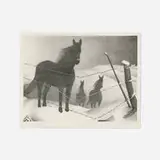 Grant Wood, February, 1941, lithograph