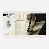 James Rosenquist, Chambers, 1980, lithograph in colors on handmade Twinrocker