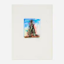 Jim Dine, Pliers (from the Ten Hand-Colored Winter Tools II portfolio), 1973-89, lithograph with hand-coloring
