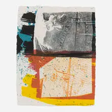 Robert Rauschenberg, Fest, 1991-92, lithograph in colors