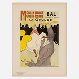 Henri de Toulouse-Lautrec, Moulin Rouge (from Les Maîtres de l'Affiche), 1898, lithograph in colors